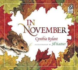 In November de Cynthia Rylant