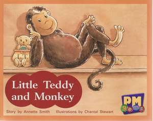 Little Teddy and Monkey PM GEMS Red Levels 3,4,5 de Annette Smith