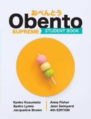 Obento Supreme Student Book de Kyoko Kusumoto