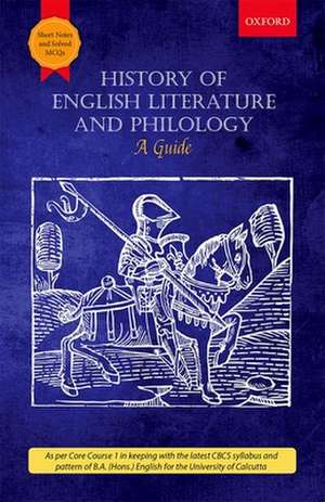 History of English Literature and philology de Oxford University Press