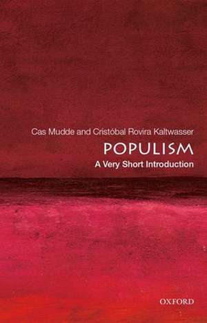 Populism: A Very Short Introduction de Cas Mudde