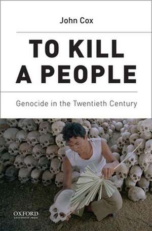 To Kill a People de John Cox