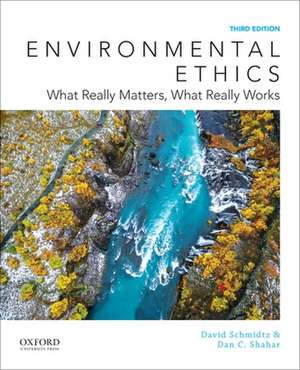 Environmental Ethics: What Really Matters, What Really Works de David Schmidtz