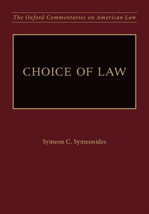 Choice of Law de Symeon C. Symeonides