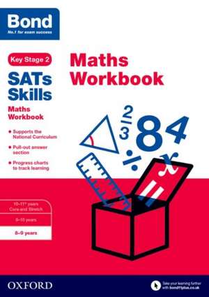 Bond SATs Skills: Maths Workbook 8-9 Years de Andrew Baines