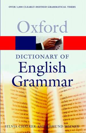 The Oxford Dictionary of English Grammar de Sylvia Chalker