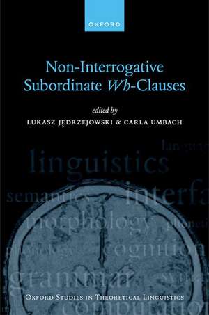 Non-Interrogative Subordinate Wh-Clauses de Łukasz Jędrzejowski