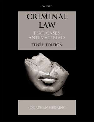 Criminal Law: Text, Cases, and Materials de Jonathan Herring