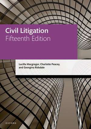 Civil Litigation de Lucilla Macgregor