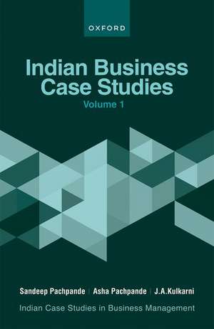 Indian Business Case Studies Volume I de Sandeep Pachpande