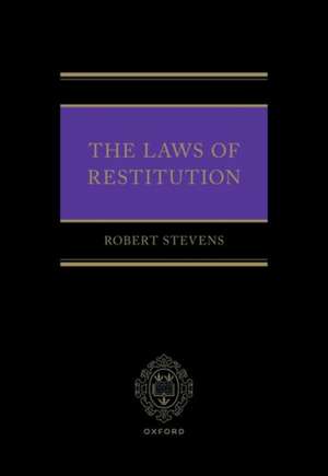 The Laws of Restitution de Robert Stevens