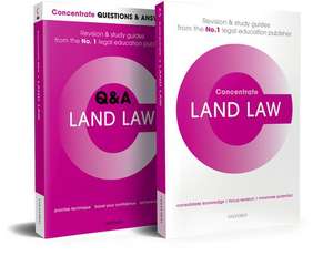 Land Law Revision Concentrate Pack: Law Revision and Study Guide de Victoria Sayles