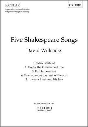 Five Shakespeare Songs de David Willcocks