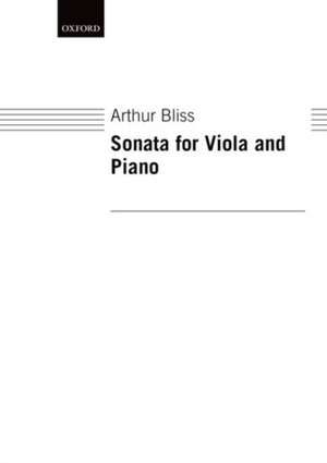 Sonata for Viola and Piano de Arthur Bliss