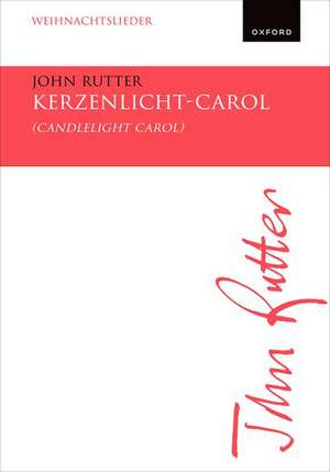 Kerzenlicht-Carol (Candlelight Carol) de John Rutter