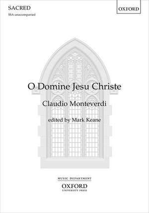 O Domine Jesu Christe de Claudio Monteverdi