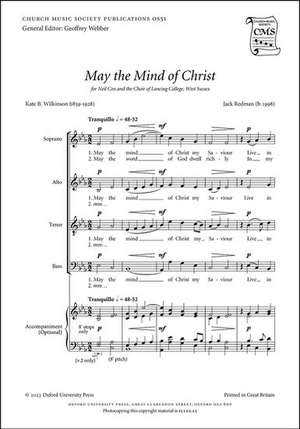 May the Mind of Christ de Jack Redman