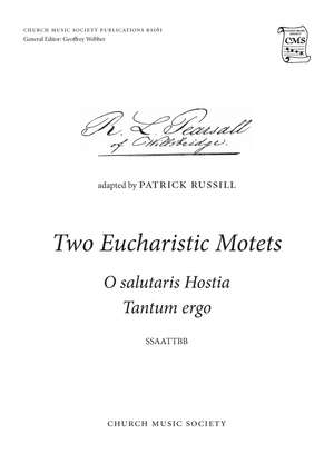 Two Eucharistic Motets de R. L. Pearsall