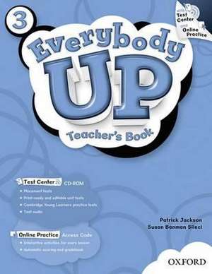 Everybody Up: 3: Teacher's Book with Test Center CD-ROM