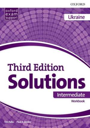 Solutions 3e Intermediate Workbook (Ukraine)
