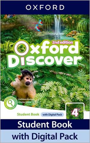 Oxford Discover: Level 4: Student Book with Digital Pack: Print Student Book and 2 years ' access to Student e-book, Workbook e-book, Online Practice and Student Resources.