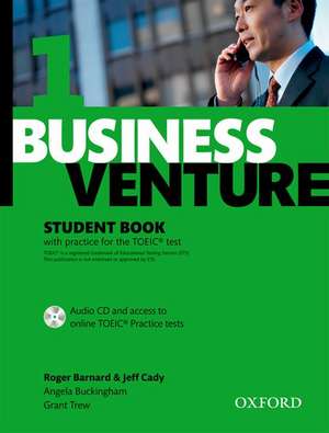 Business Venture 1 Elementary: Student's Book Pack (Student's Book + CD) de Roger Barnard