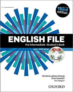 English File: Pre-Intermediate: Student's Book