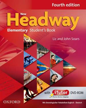 New Headway Elementary. Student's Book with Wordlist de John Soars