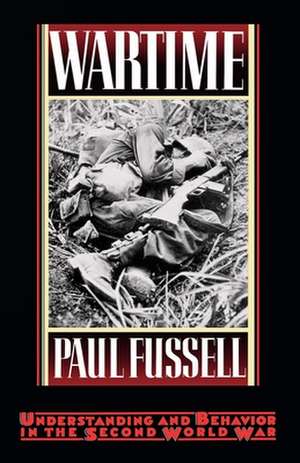 Wartime de Paul Fussell