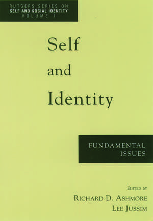 Self and Identity: Fundamental Issues de Richard D. Ashmore