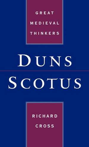 Duns Scotus de Richard Cross