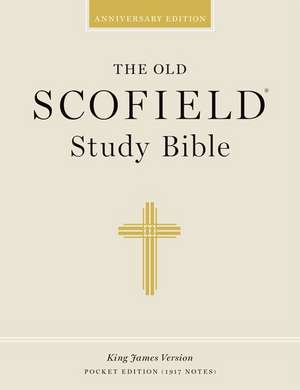 The Old Scofield® Study Bible, KJV, Pocket Edition, Zipper Duradera Black