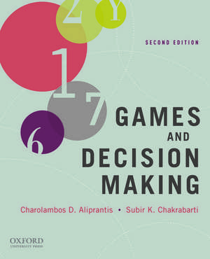 Games and Decision Making de Charalambos D. Aliprantis