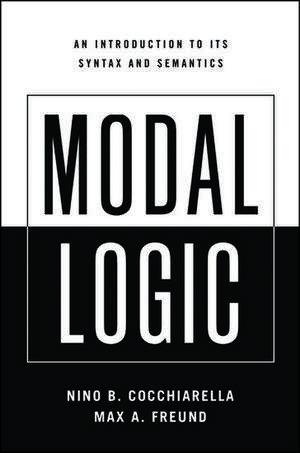 Modal Logic: An Introduction to its Syntax and Semantics de Nino B. Cocchiarella