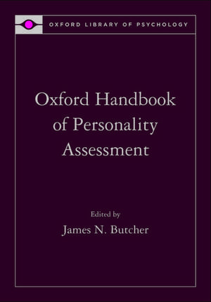 Oxford Handbook of Personality Assessment de James N Butcher