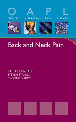 Back and Neck Pain de Bill McCarberg