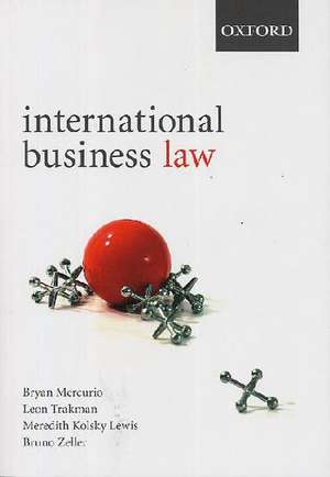 International Business Law: International Business Law de Bryan Mercurio