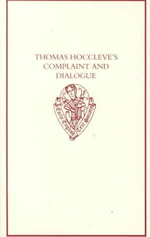 Thomas Hoccleve's `Complaint' and `Dialogue' de J. A. Burrow