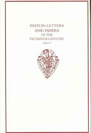 Paston Letters and Papers of the Fifteenth Century: Part 2 de Norman Davis