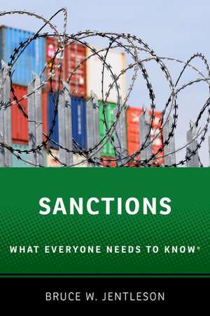 Sanctions: What Everyone Needs to Know® de Bruce W. Jentleson