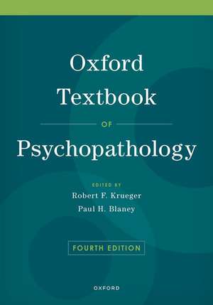 Oxford Textbook of Psychopathology de Robert F. Krueger