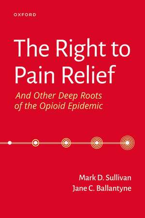 The Right to Pain Relief and Other Deep Roots of the Opioid Epidemic de Mark Sullivan