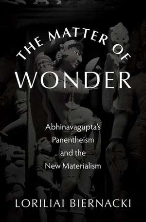 The Matter of Wonder: Abhinavagupta's Panentheism and the New Materialism de Loriliai Biernacki