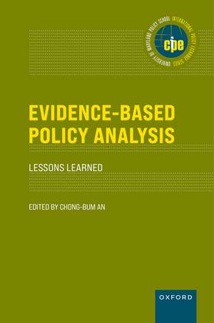 Evidence-Based Policy Analysis: Lessons Learned de Chong-Bum An
