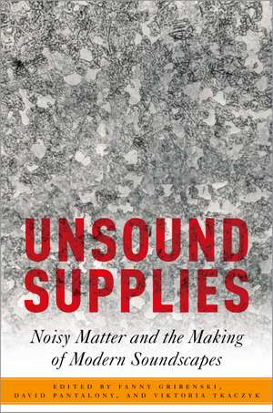 Unsound Supplies: Noisy Matter and the Making of Modern Soundscapes de Fanny Gribenski