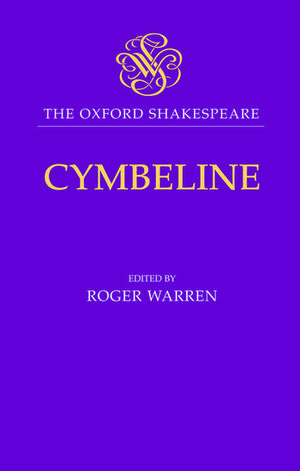 The Oxford Shakespeare: Cymbeline de William Shakespeare