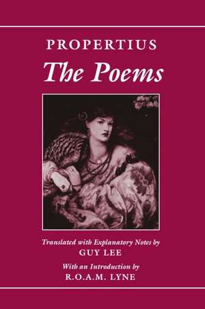 The Poems de Propertius