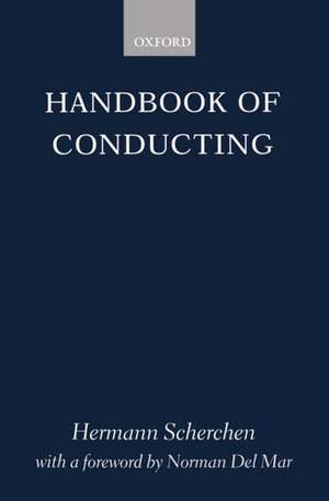 Handbook of Conducting de Hermann Scherchen