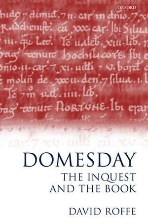 Domesday: The Inquest and the Book de David Roffe