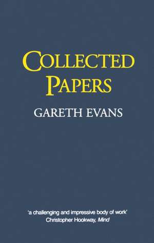 Collected Papers de Gareth Evans